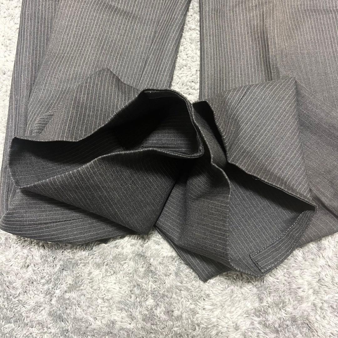 ポールスミス×高級生地ゼニア スーツ セットアップ マルチストライプ グレー