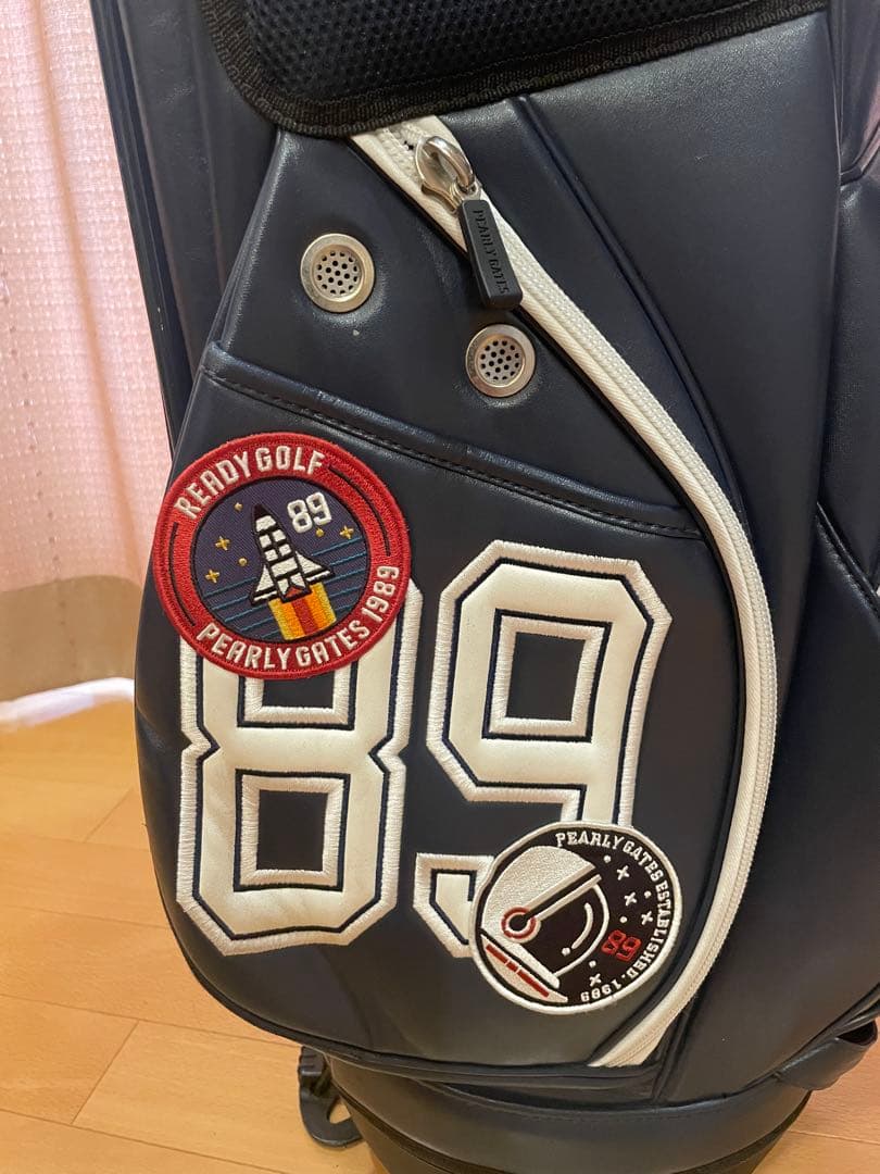 【週末限定】【限定モデル】PEARL GATES ネイビー キャディバッグ