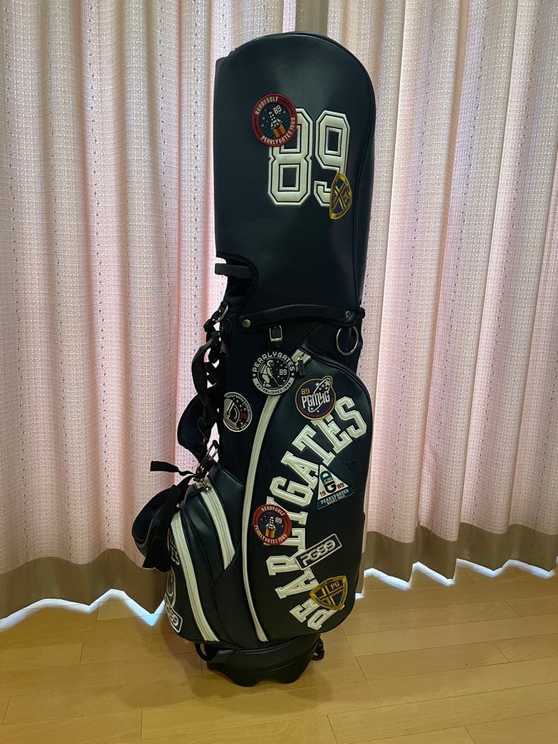【週末限定】【限定モデル】PEARL GATES ネイビー キャディバッグ