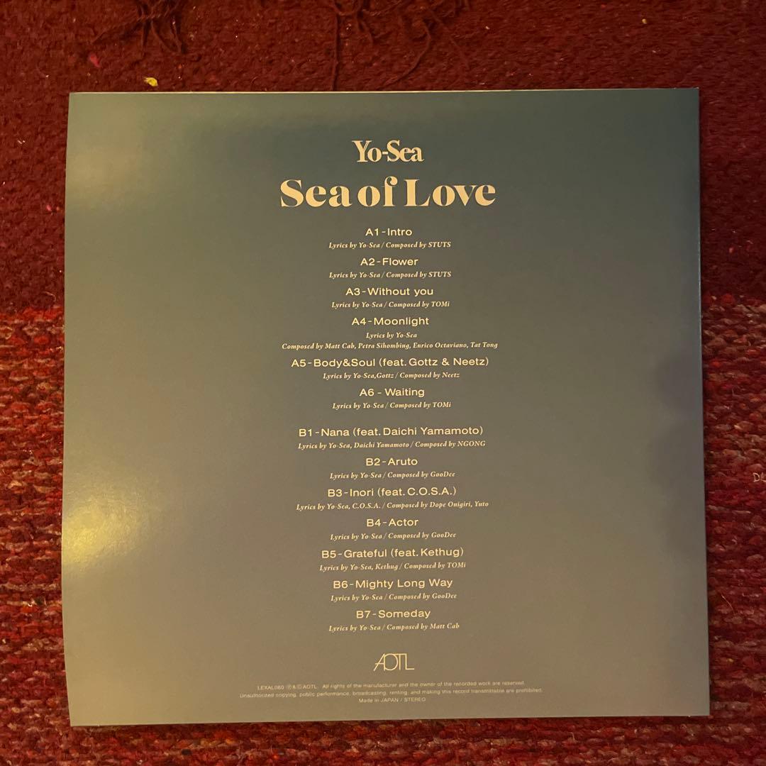 最終値下げ　Yo-Sea 『Sea of Love』レコード