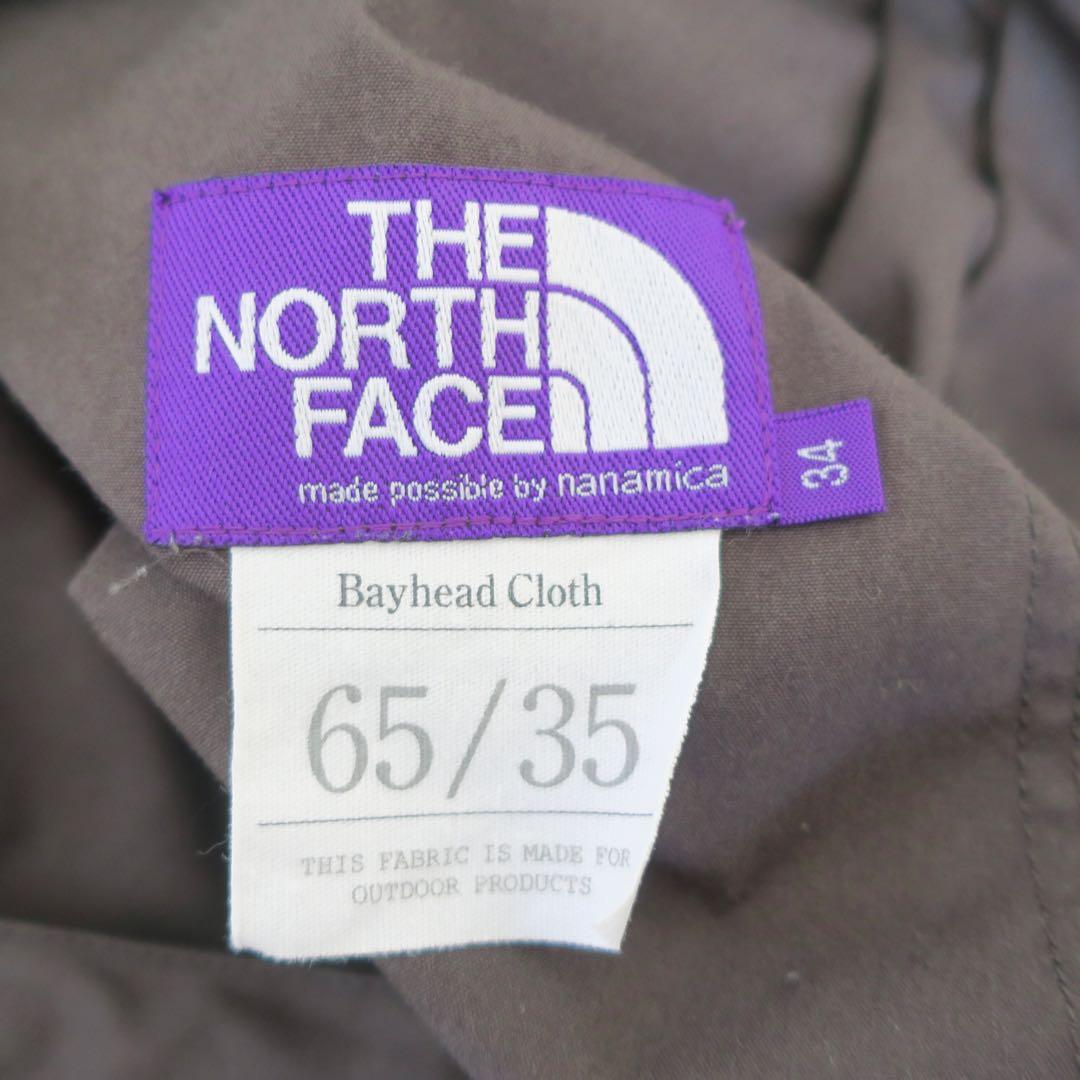 ノース フェイスパープルレーベル 65/35 ベイカー パンツ 34