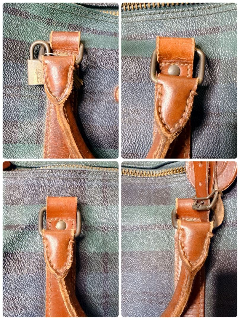 Polo Ralph Lauren ボストンバッグ チェック 2way 大容量