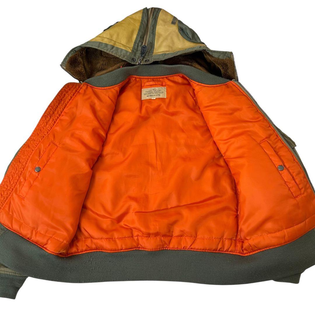 【美品】 AVIREX MA-1 REMODEL MARK2 N2B 激レア L