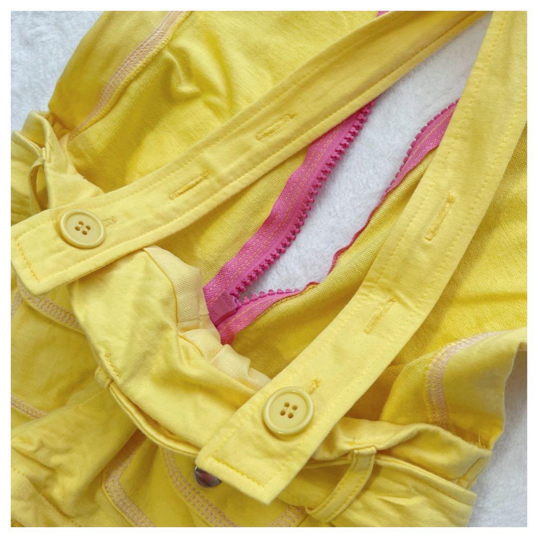 y2k 平成ギャル 派手 背中開き ベルト付き サロペット フェアリーグランジ