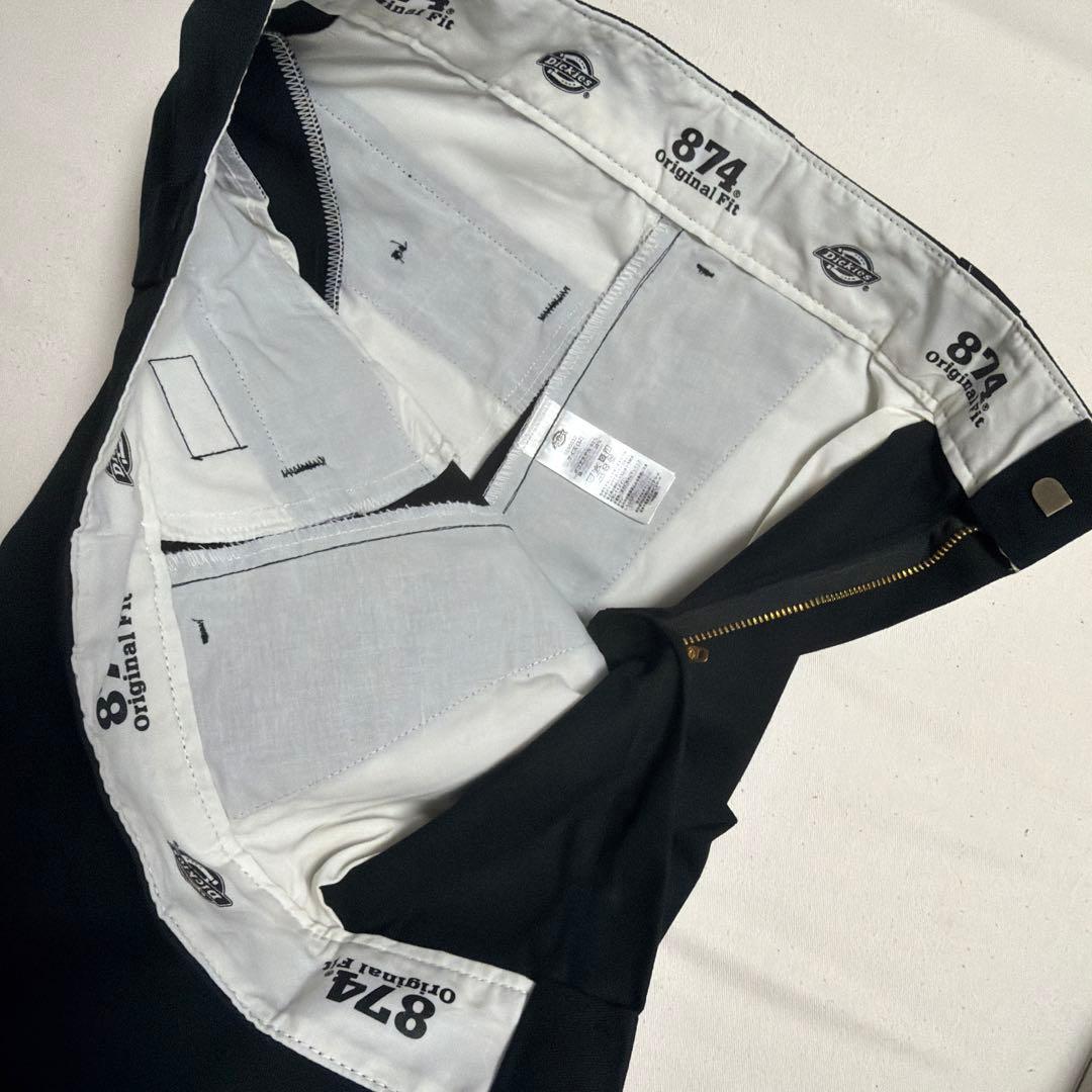 黒ディッキーズ874スタッズカスタム　W32×L30キムタク木村拓哉HTC