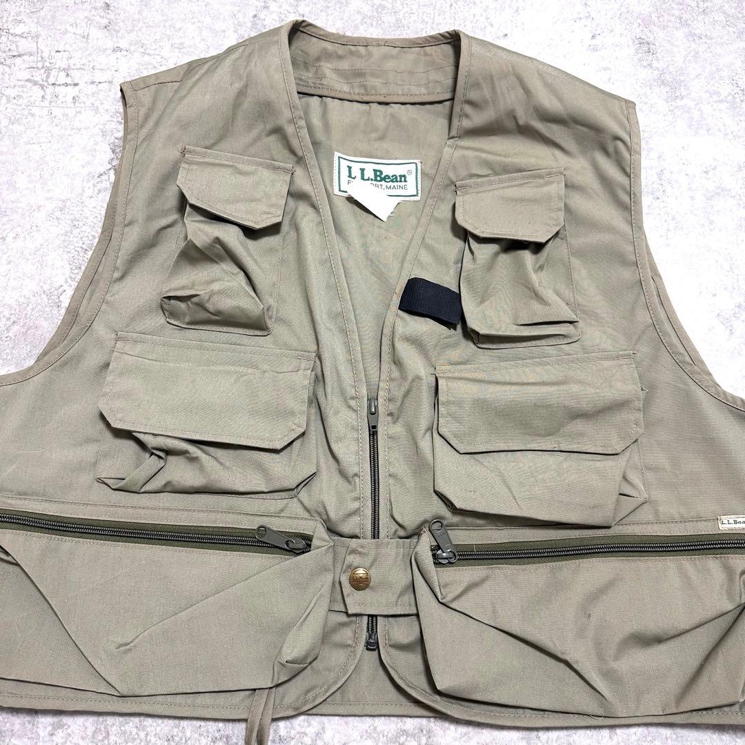 80s L.L.Bean エルエルビーン フィッシングベスト フィールドベスト
