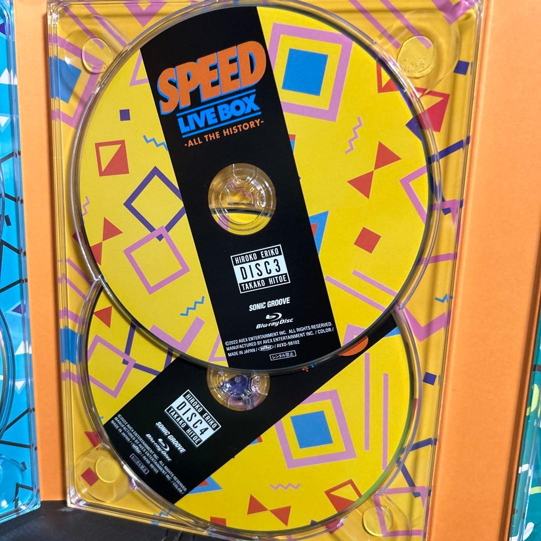 初回生産限定SPEED LIVE BOX - ALL THE HISTORY美品