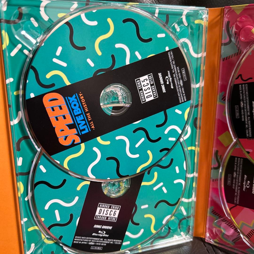 初回生産限定SPEED LIVE BOX - ALL THE HISTORY美品