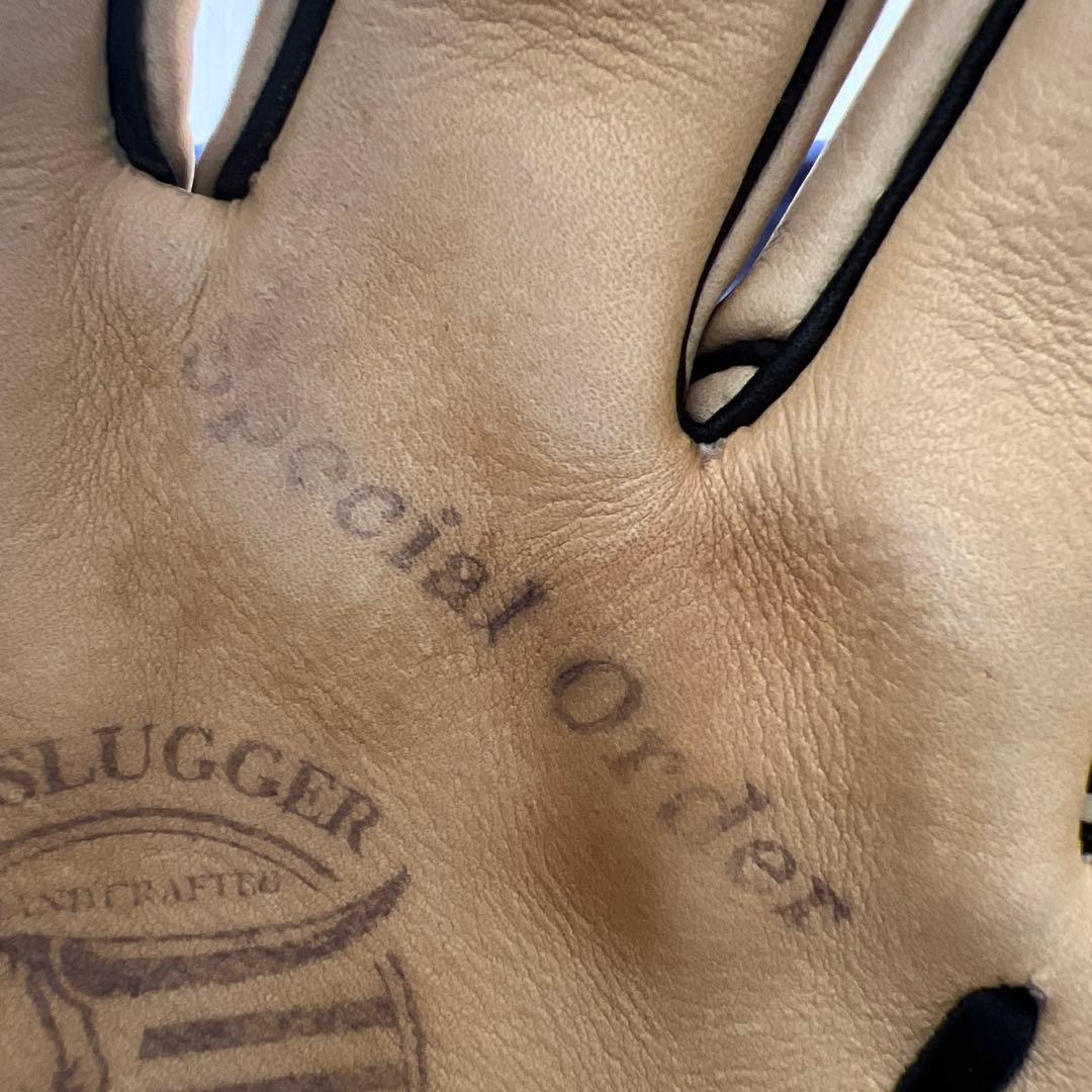 Slugger 軟式用野球グローブ ベージュ 久保田スラッガースペシャルオーダー