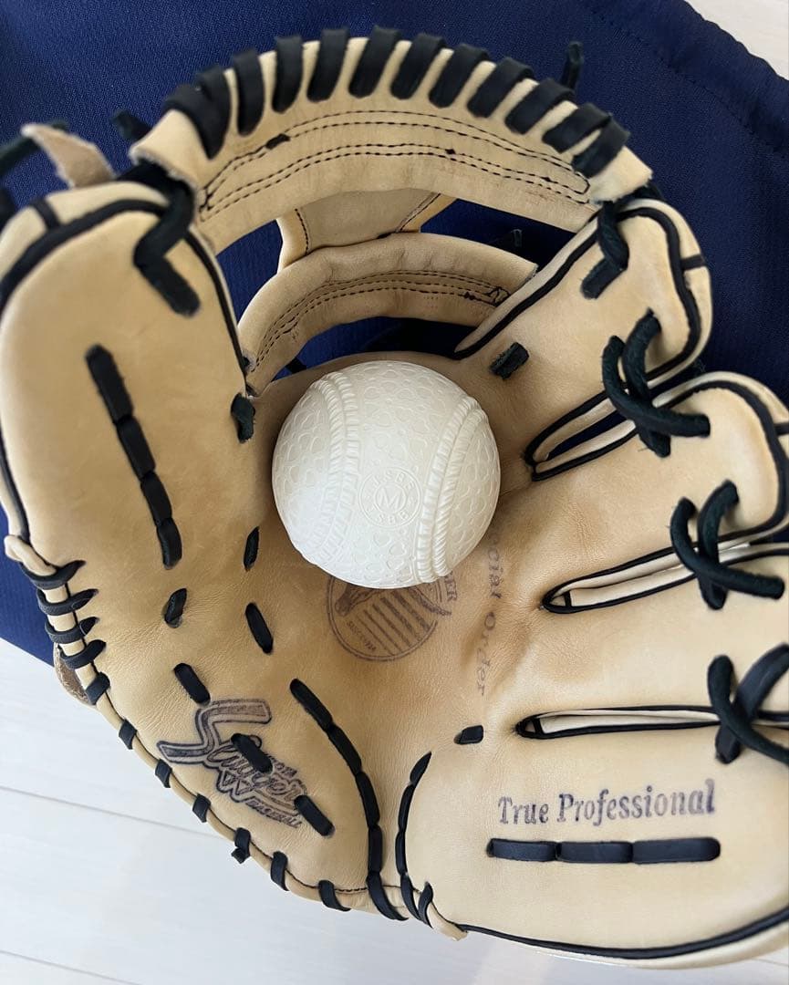 Slugger 軟式用野球グローブ ベージュ 久保田スラッガースペシャルオーダー