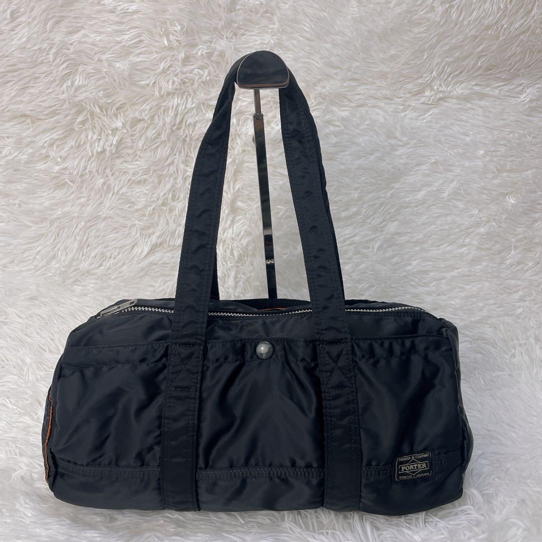 美品✨廃盤 ポーター タンカー Lサイズ ダッフル 筒型 ドラム