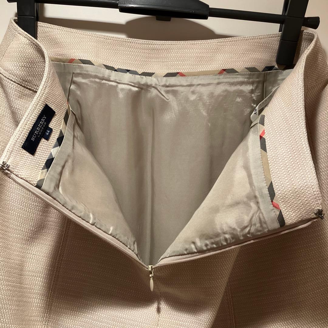 【バーバリーロンドン】日本製　レディーススーツ　希少サイズ44 ゆったり