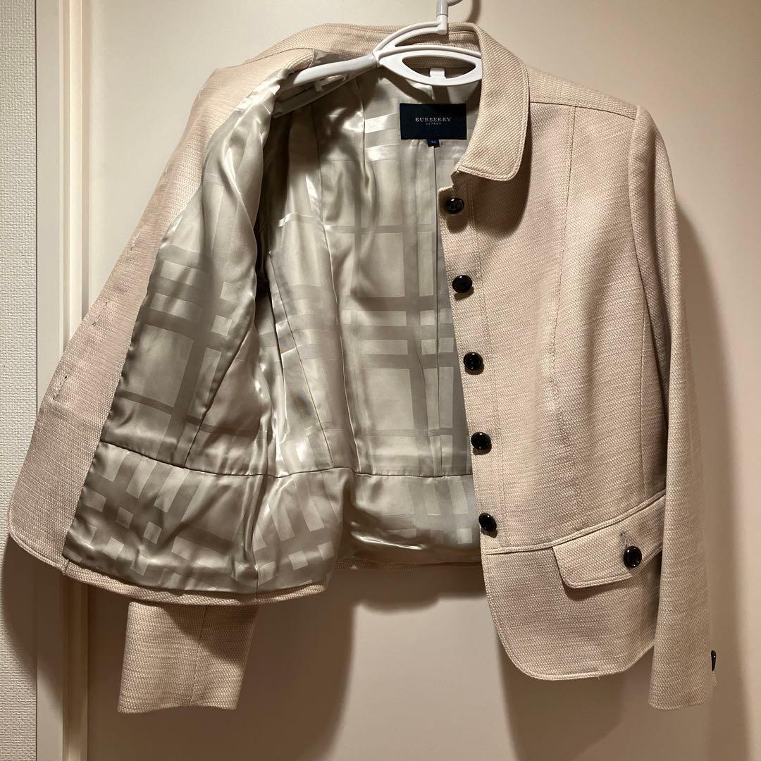 【バーバリーロンドン】日本製　レディーススーツ　希少サイズ44 ゆったり