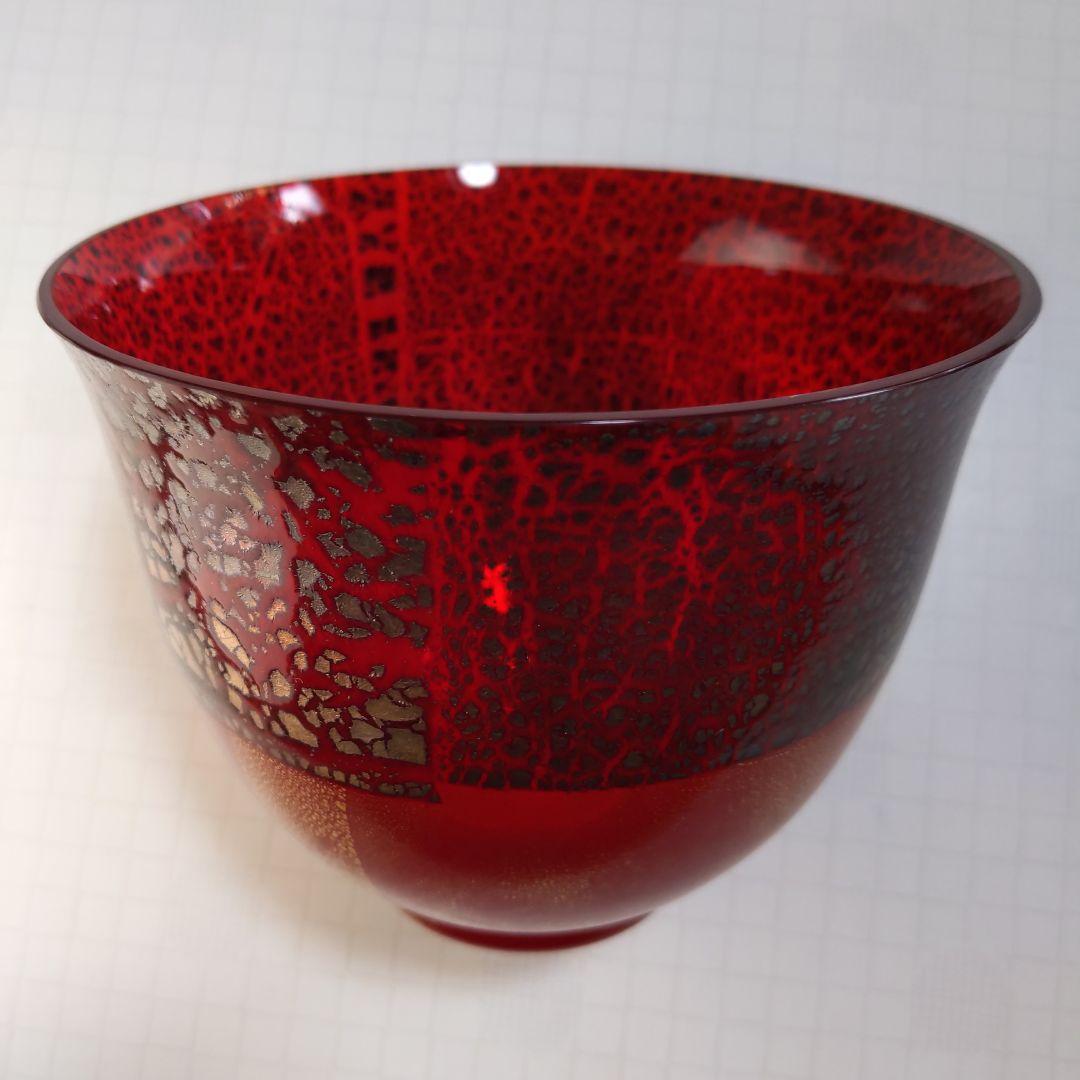 ヴィンテージ ベネチアンボウルの美形 金黒装飾 茶席を彩る茶器としても