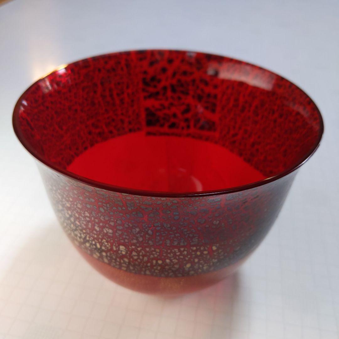 ヴィンテージ ベネチアンボウルの美形 金黒装飾 茶席を彩る茶器としても