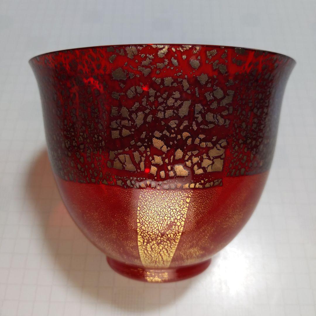 ヴィンテージ ベネチアンボウルの美形 金黒装飾 茶席を彩る茶器としても