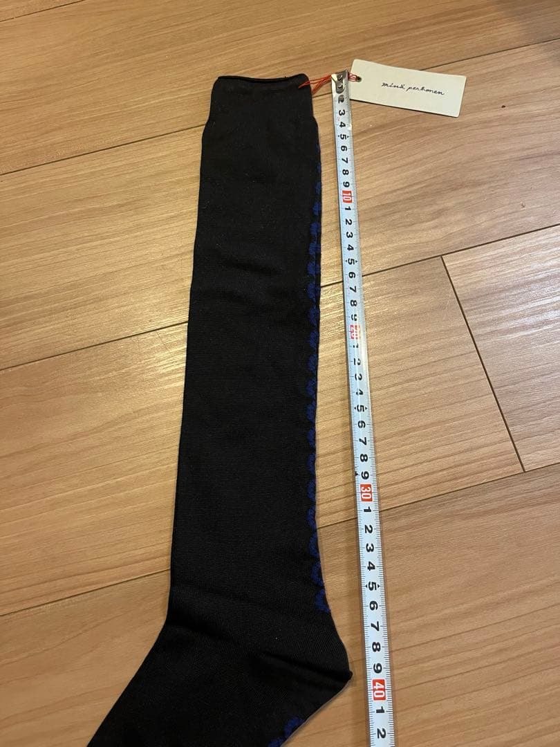 ミナペルホネン　新品靴下3足セット　黒