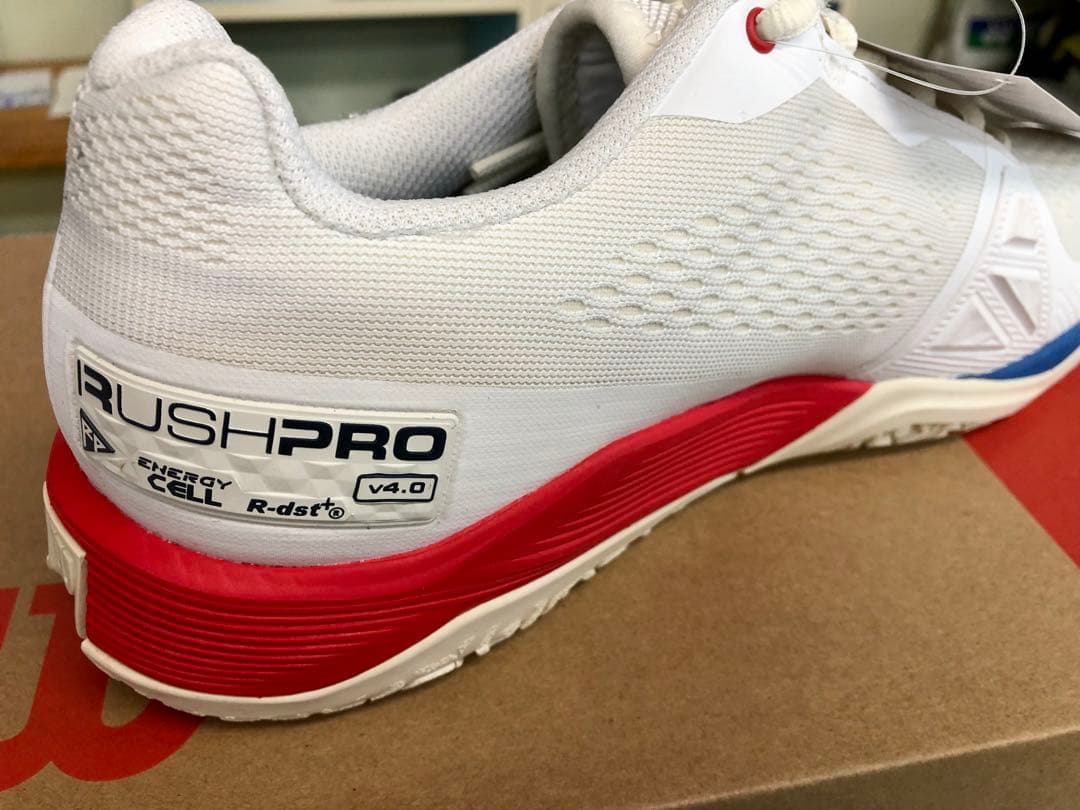 新品 Wilson Rush Pro v4.0 オムニ&クレー用 25.5cm