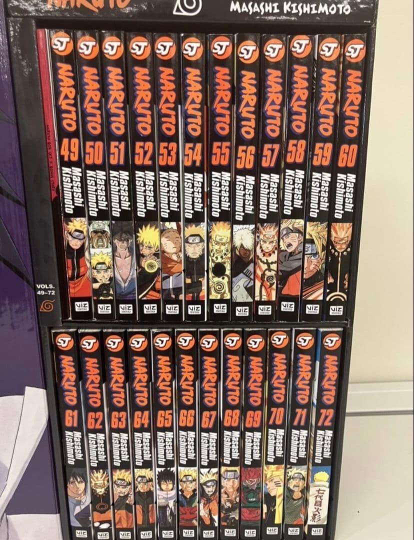 Naruto Box Set 1.2.3 Volumes 英語版　3BOXセット