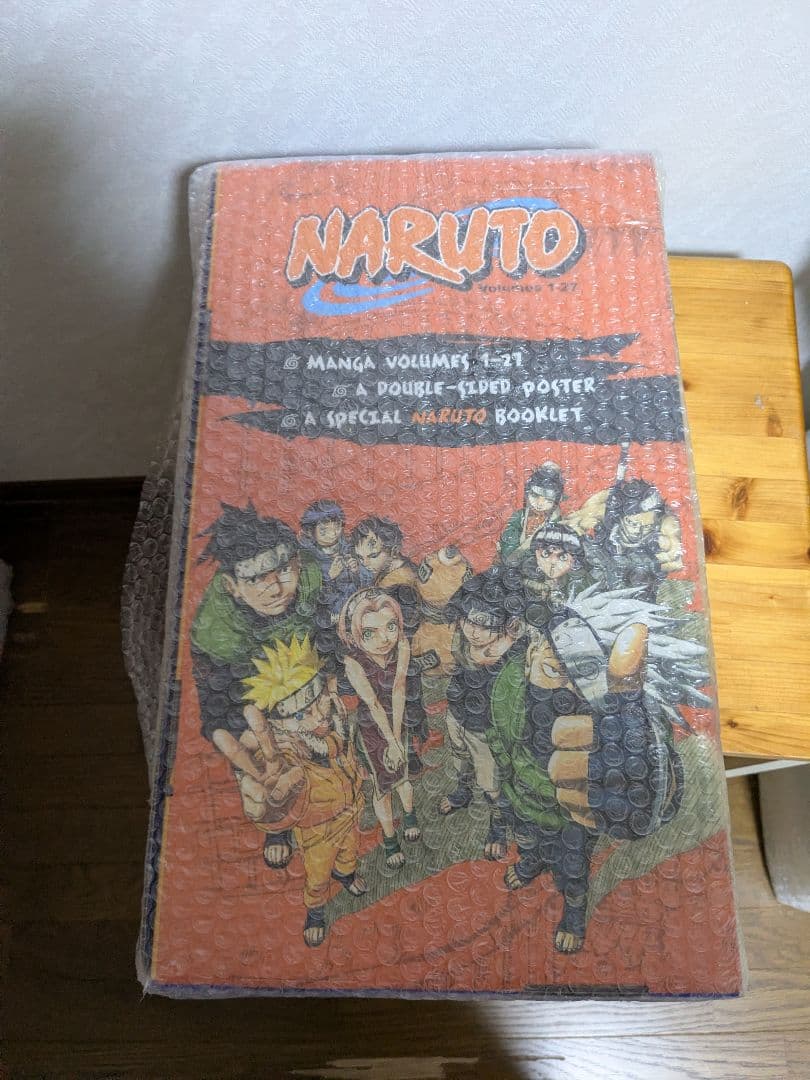 Naruto Box Set 1.2.3 Volumes 英語版　3BOXセット