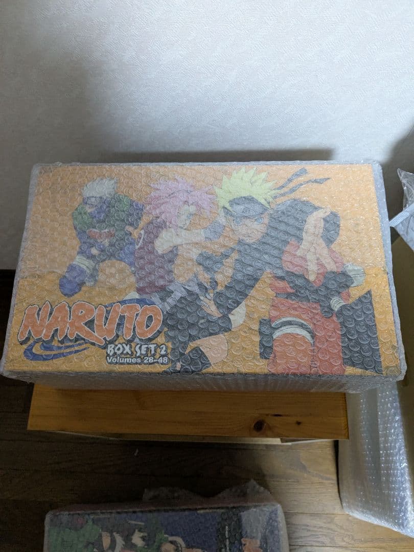 Naruto Box Set 1.2.3 Volumes 英語版　3BOXセット