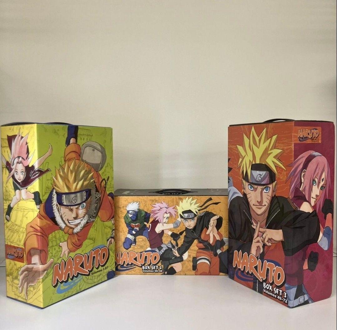 Naruto Box Set 1.2.3 Volumes 英語版　3BOXセット