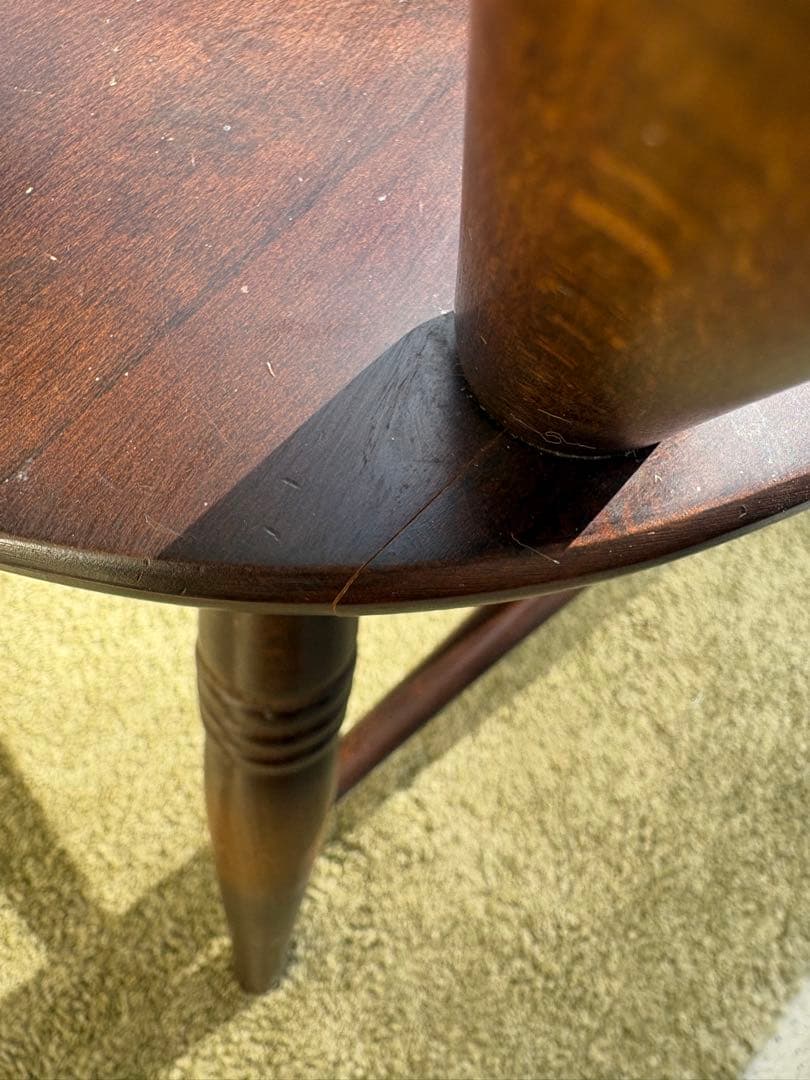 ①飛騨産業（キツツキ）X透かし 無垢材 ダイニングチェア ★1脚からの販売