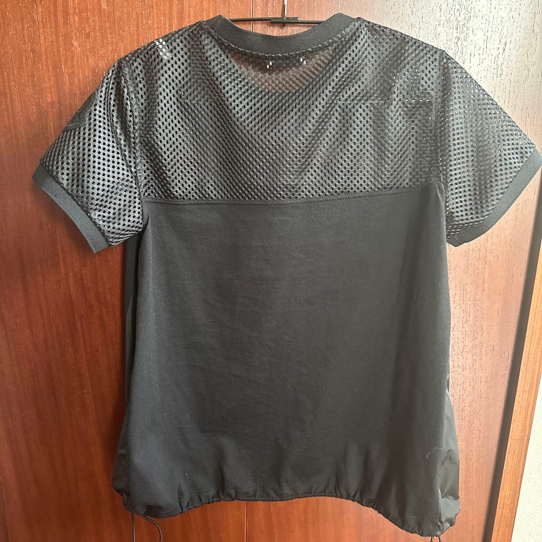 美品⭐︎モンクレール　Tシャツ　メッシュ　ブラック