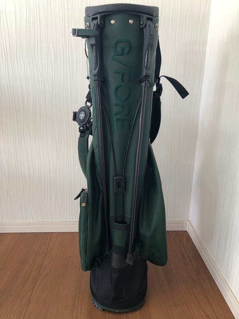 ☆再値下げ☆　美品ジーフォアデイトナキャディーバッグ　グリーン　G/FORE