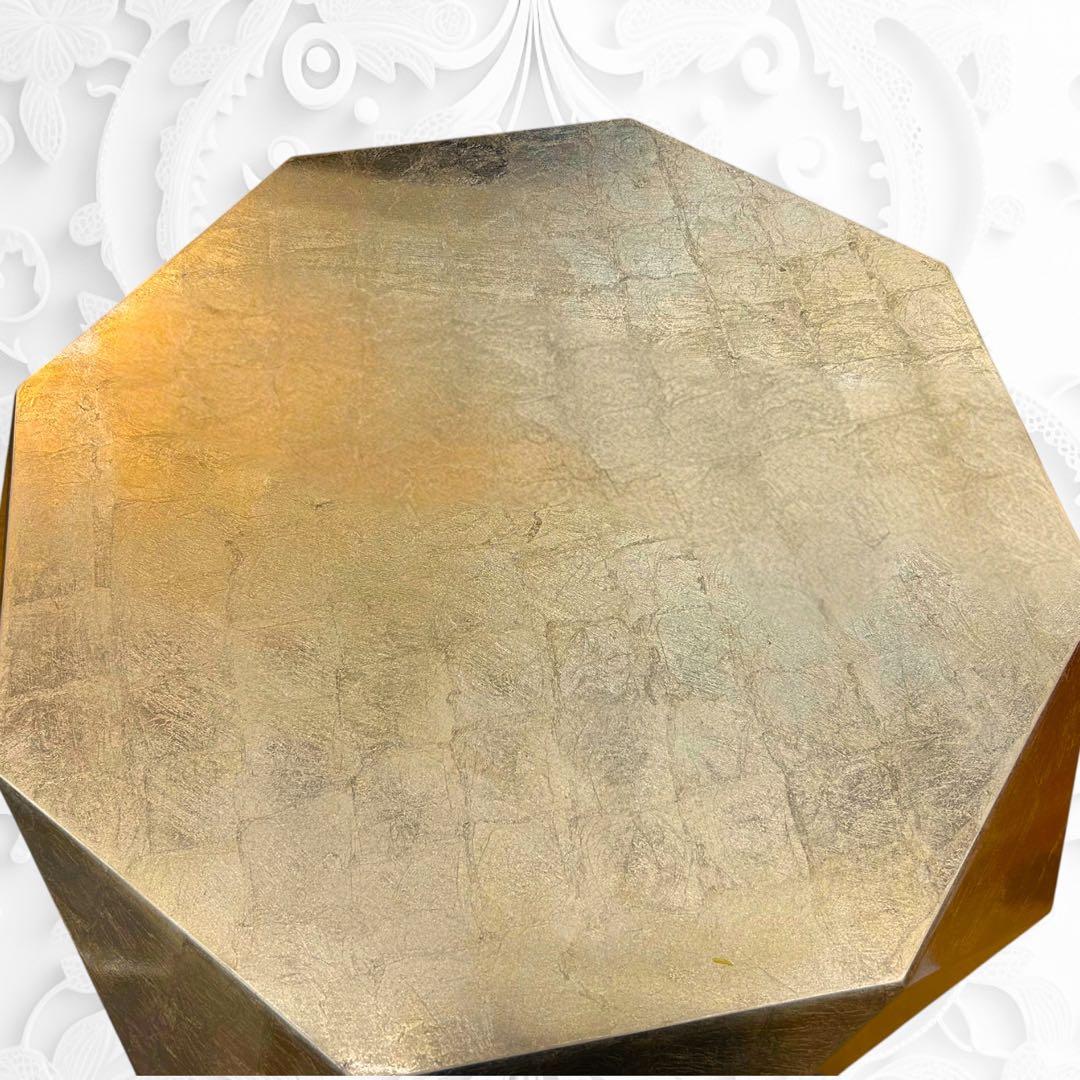 値下げ!Francfrancダイヤモンドテーブルゴールド 美品一箇所だけ小傷あり