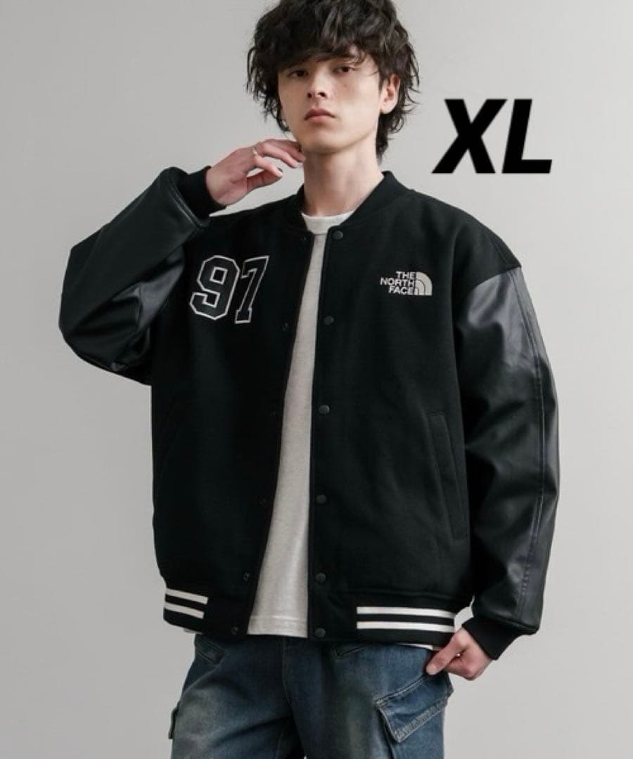 ノースフェイス　スタジャン　VARSIT バーシティー　ジャケット　メンズ　XL