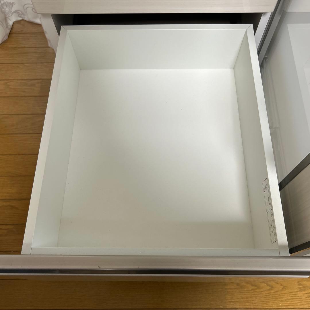 送料込み傷ありニトリ　キッチンカウンター　ポスティア120 梱包発送たのメル便