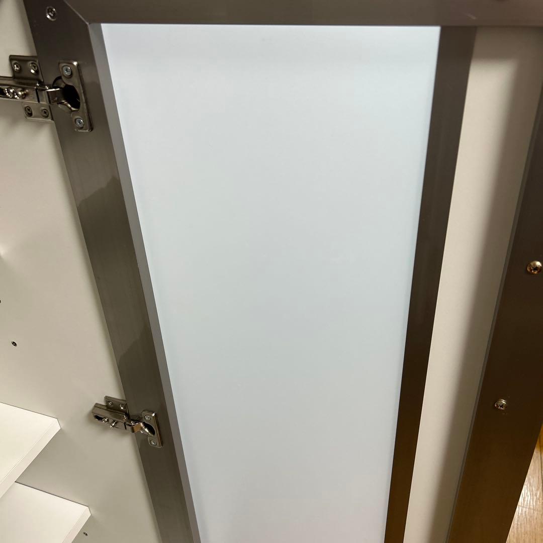 送料込み傷ありニトリ　キッチンカウンター　ポスティア120 梱包発送たのメル便