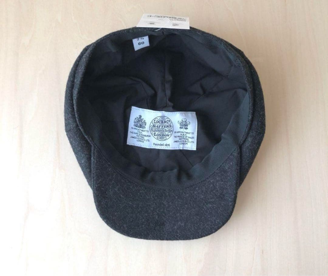 James Lockツイード キャスケットlock&co