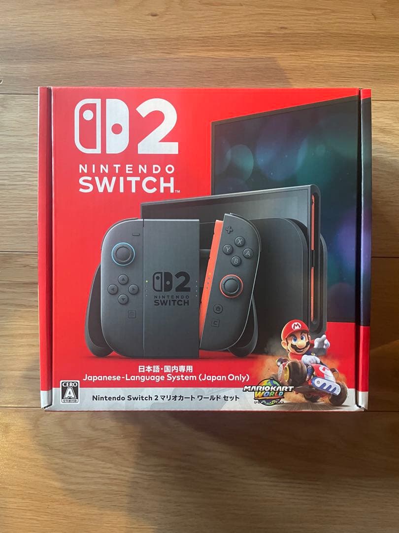 Nintendo Switch 2 日本語専用 本体　マリオカートセット