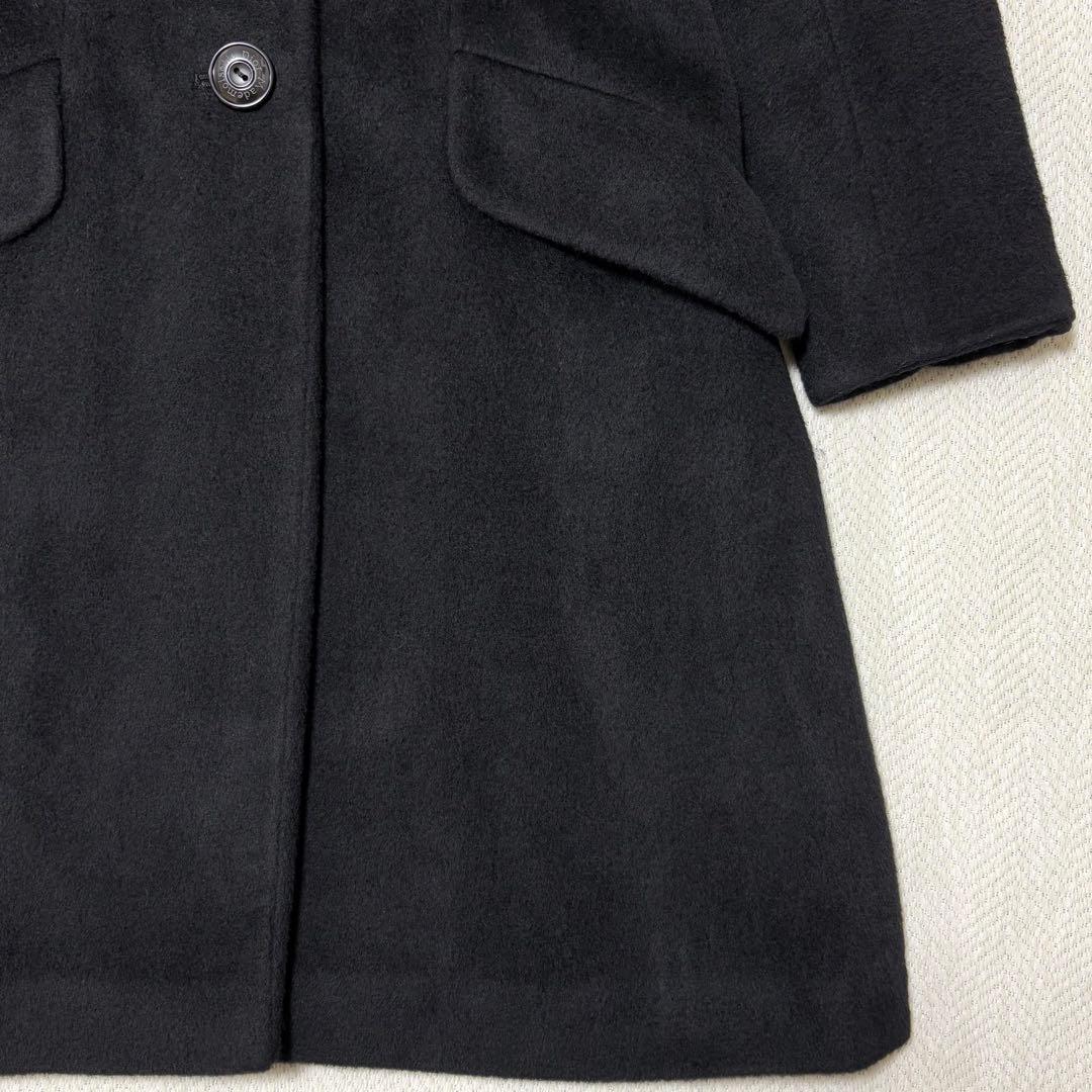 希少 Mademoiselle DIOR カシミヤ ウール ロングコート