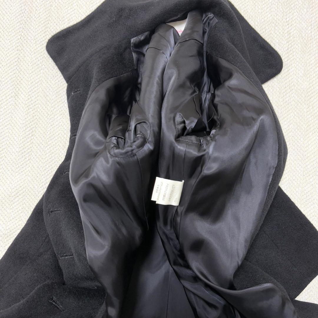 希少 Mademoiselle DIOR カシミヤ ウール ロングコート