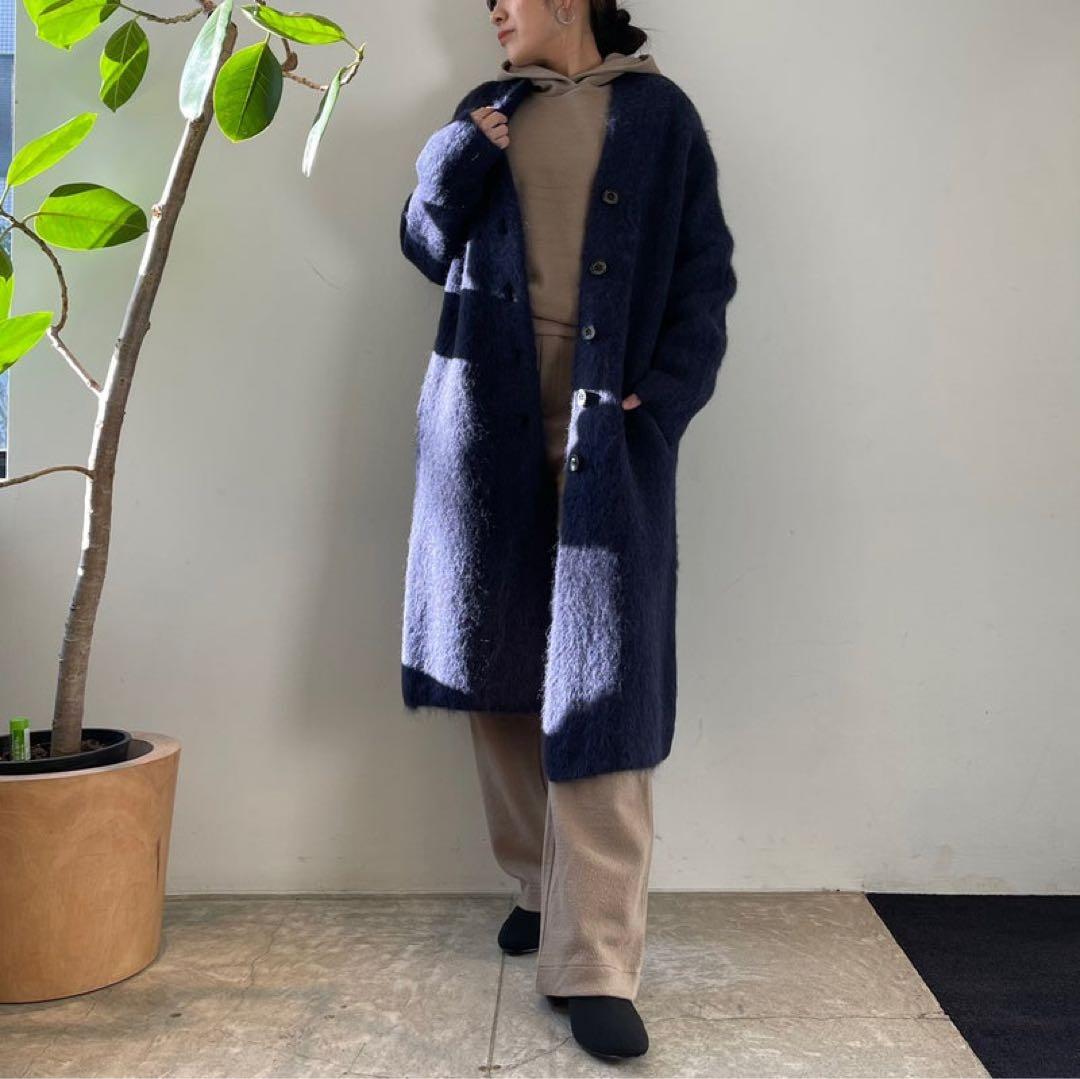 【未使用✨】 ソブ アルパカシャギーボリュームコート　ダブスタ