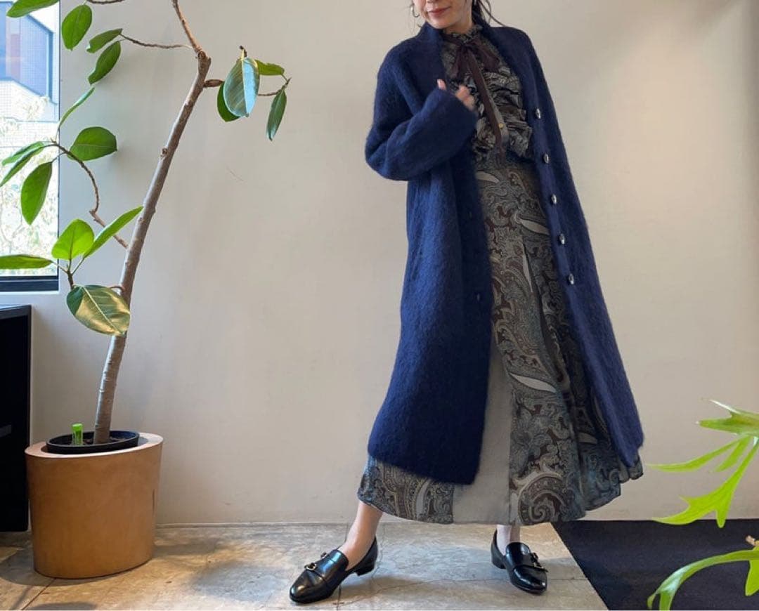 【未使用✨】 ソブ アルパカシャギーボリュームコート　ダブスタ