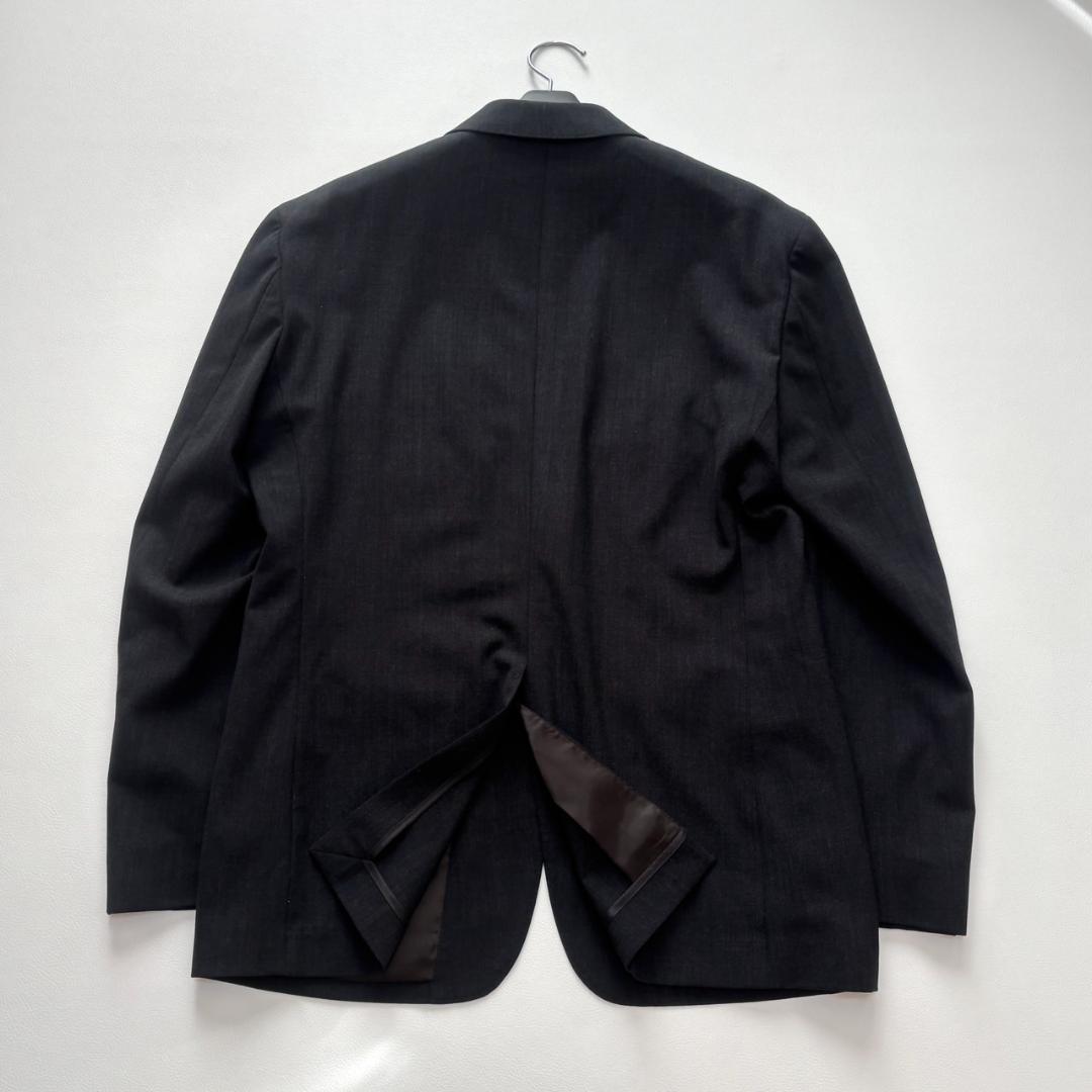 【洗える】スーツセレクト ビジネススーツ 3ピース 4S ベスト 無地 AB6