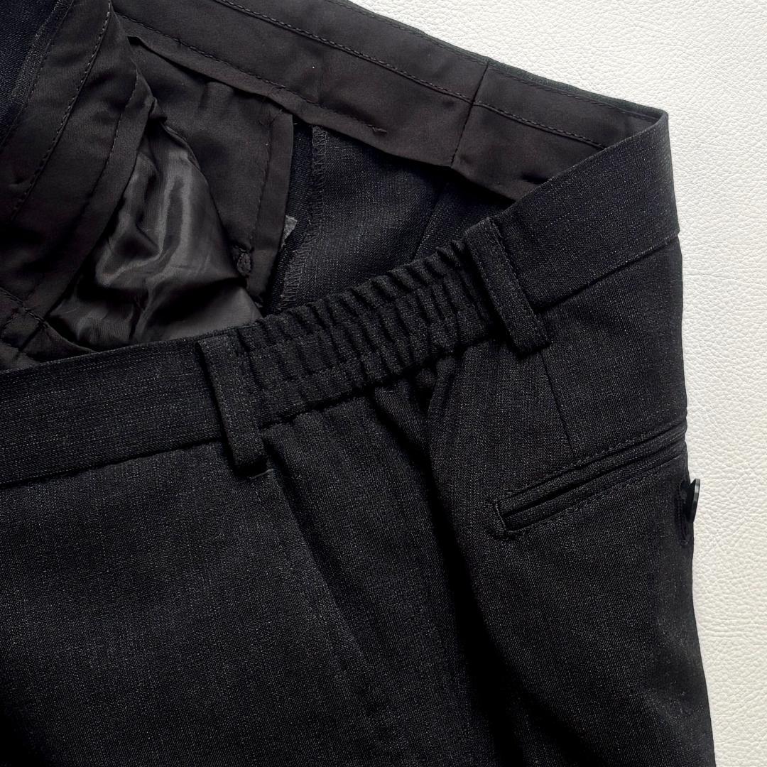 【洗える】スーツセレクト ビジネススーツ 3ピース 4S ベスト 無地 AB6