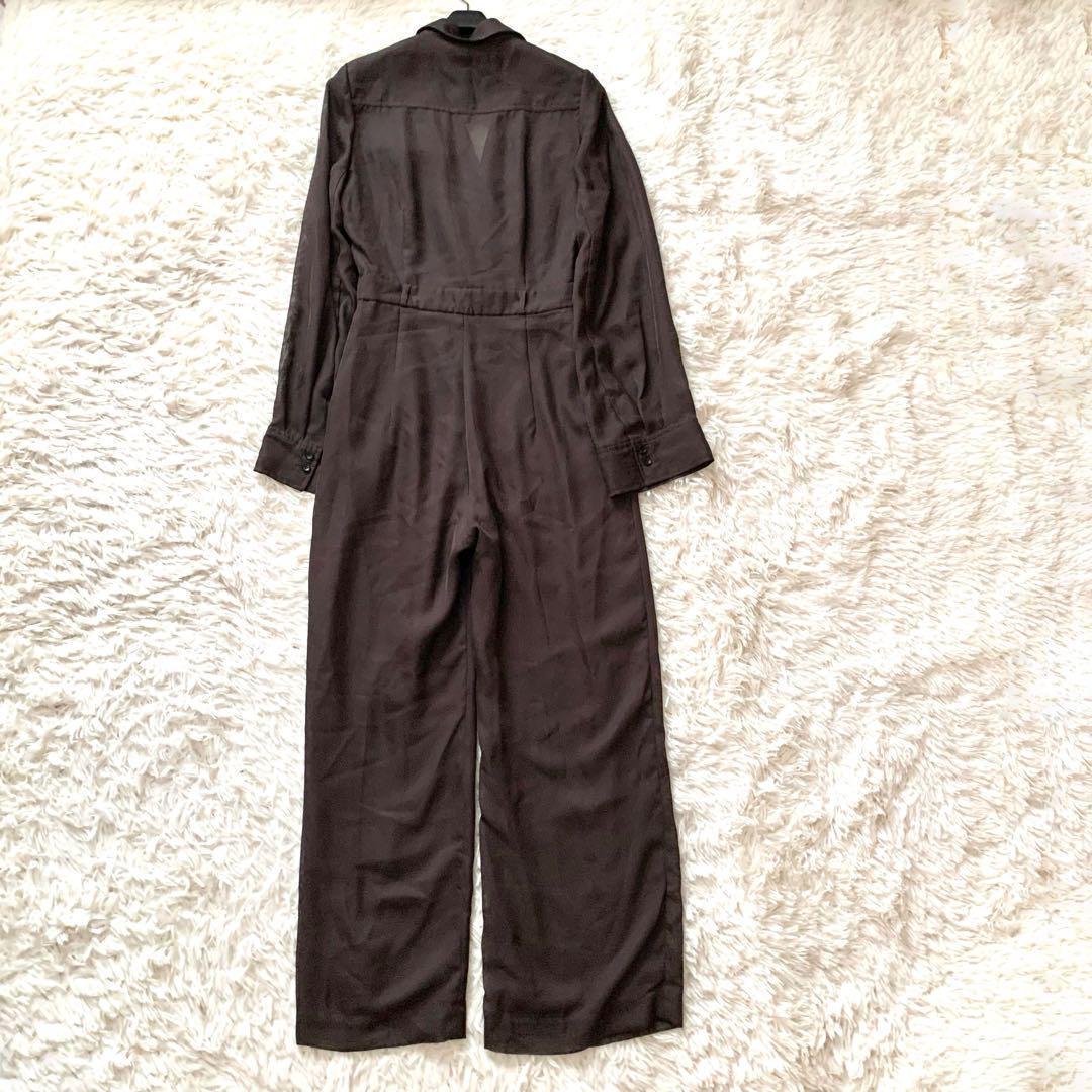 未使用級✨anuans 25年モデル サファリシアーオールインワン ワンピース