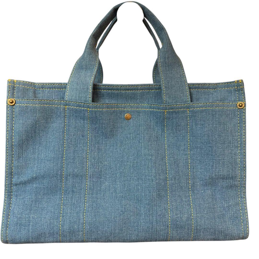 【✨美品✨】コーチ COACH 2WAYバッグ デニムカーゴトート A4
