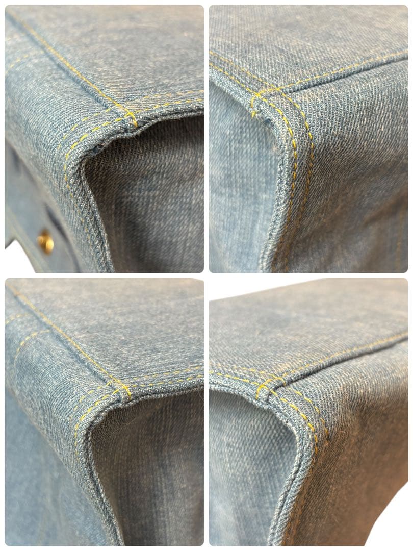 【✨美品✨】コーチ COACH 2WAYバッグ デニムカーゴトート A4