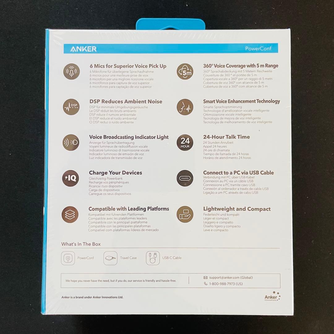 【新品】Anker PowerConf Bluetooth スピーカーフォン