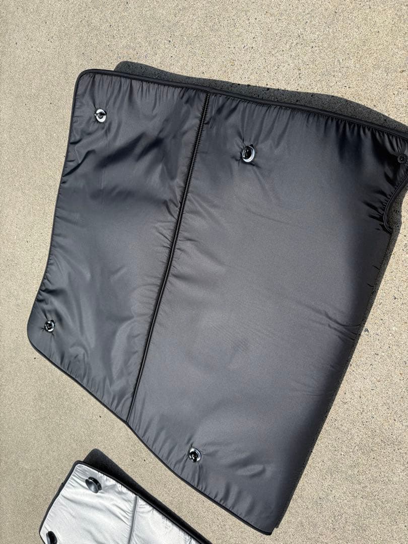 趣味職人　200 ハイエース　フロント3面　カーテン プライバシー サンシェード