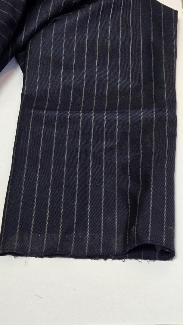 美品★SOVEREIGN ハンドライン チョークストライプ シングル3Bスーツ