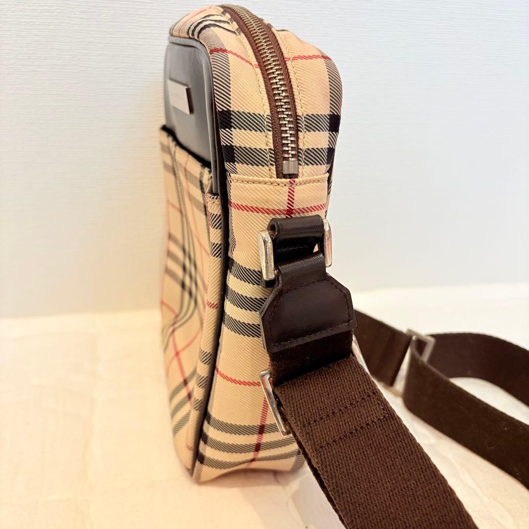 【極美品】BURBERRY バーバリー ノヴァチェック ショルダー サコッシュ