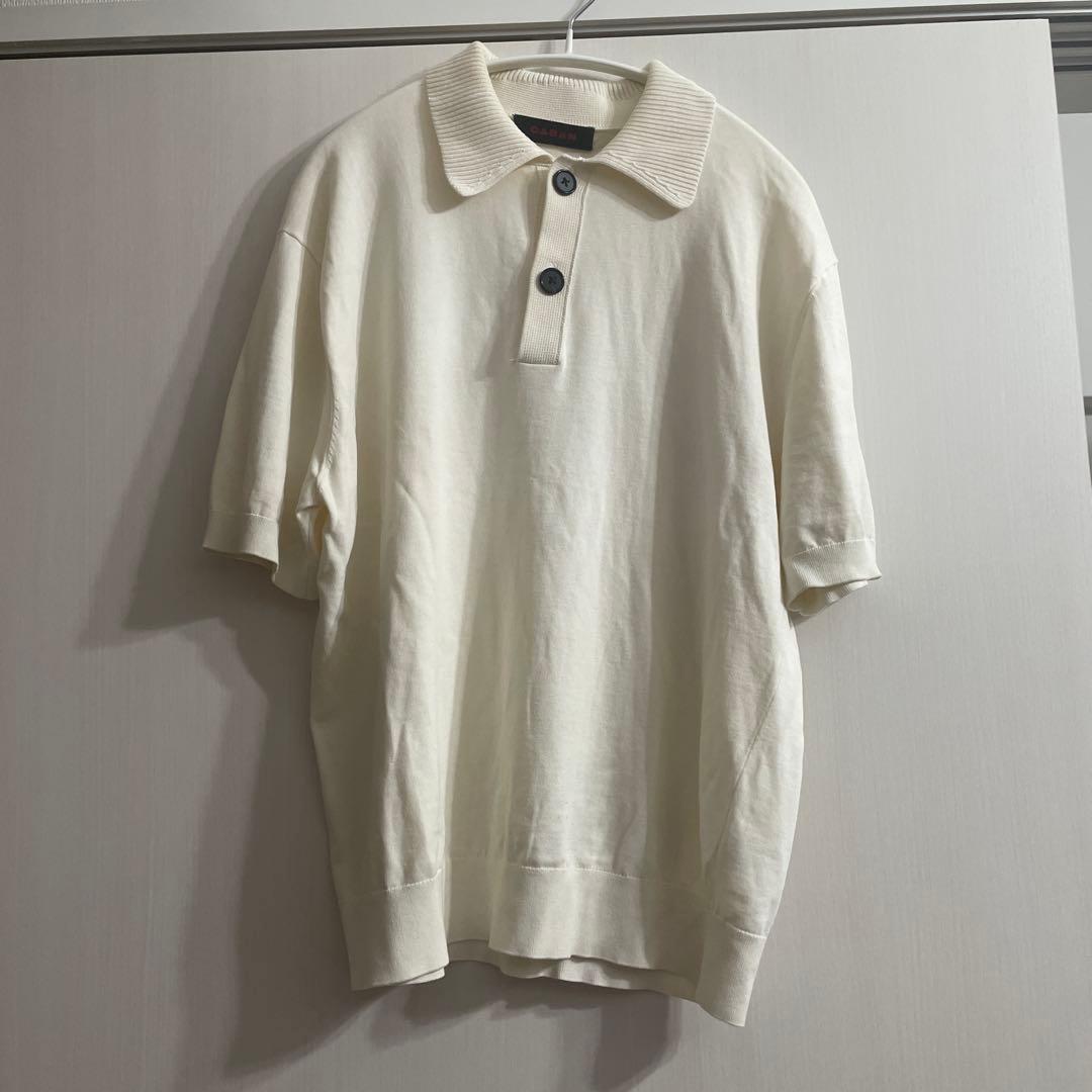 モンさま専用　CABAN アイボリー ポロシャツ 半袖