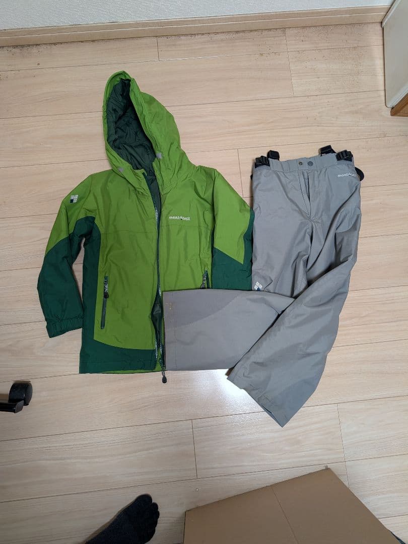 mont-bell 子ども用スキーウェア セット